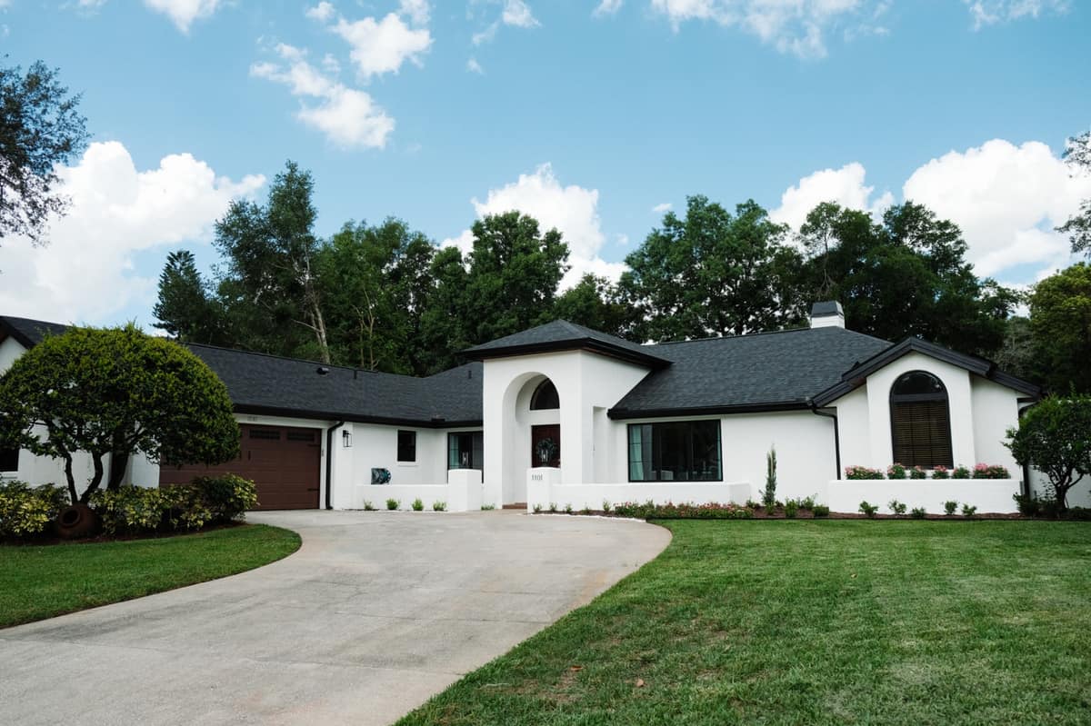 Central Florida home with a newly installed architectural shingle roof